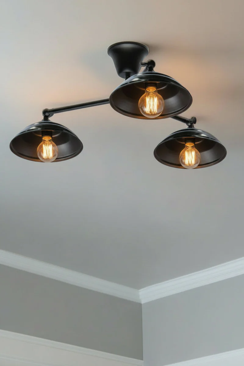 Bakelite Flush Mount Light