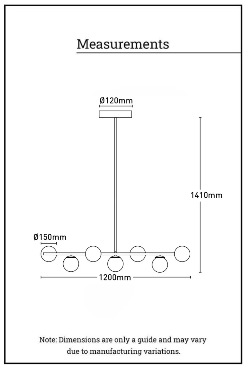Banff Multi Light Linear Pendant - Image 3