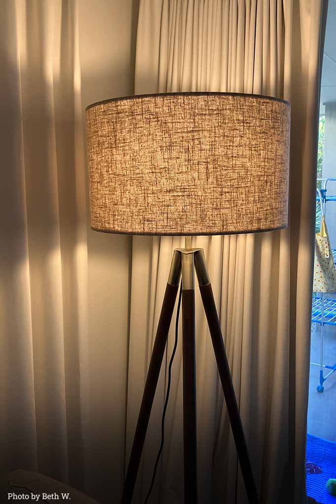 Birchwood Tripod Floor Lamp - Image 3