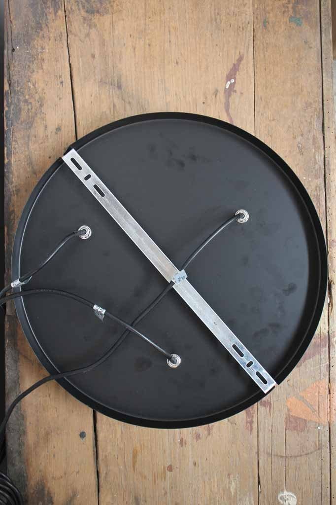 Black Close to Ceiling B22 Batten Holder - Image 6
