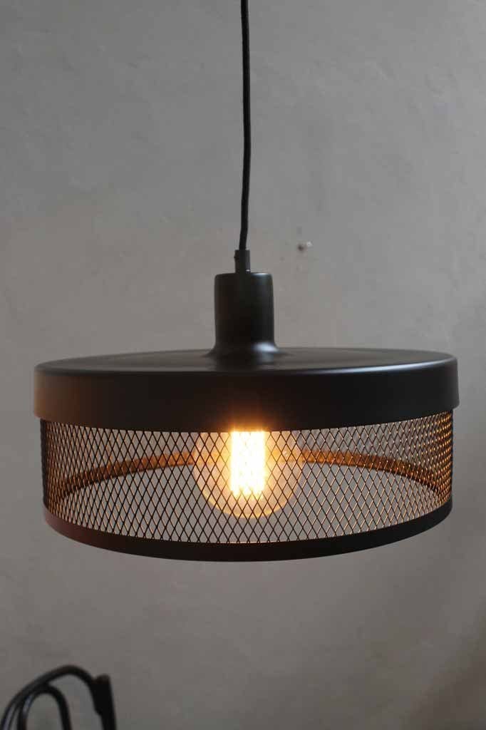 Black Net Pendant Lights - Image 7