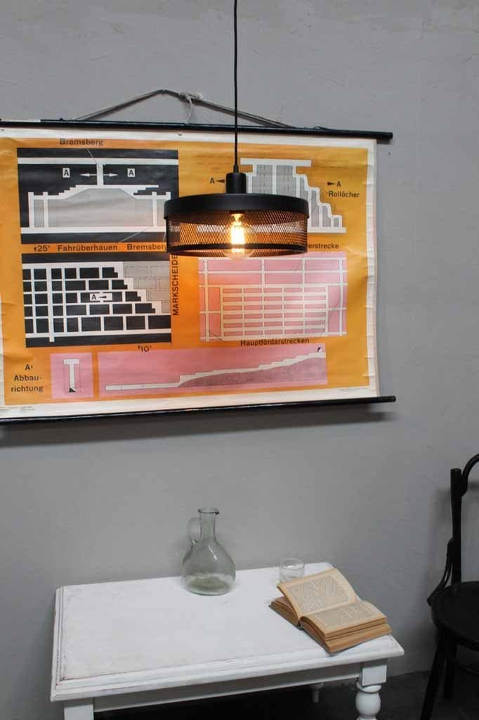 Black Net Pendant Lights - Image 8