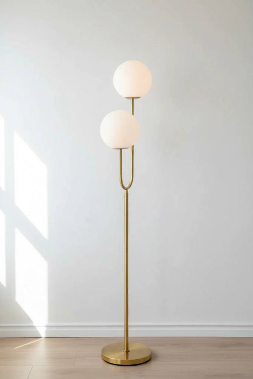Bowman Twin Floor Lamp