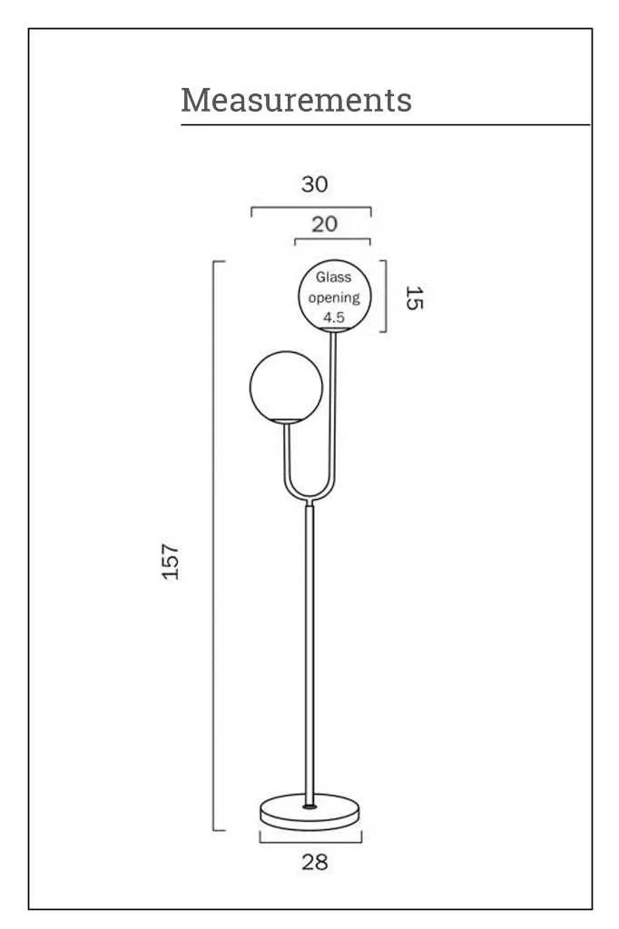 Bowman Twin Floor Lamp - Image 3