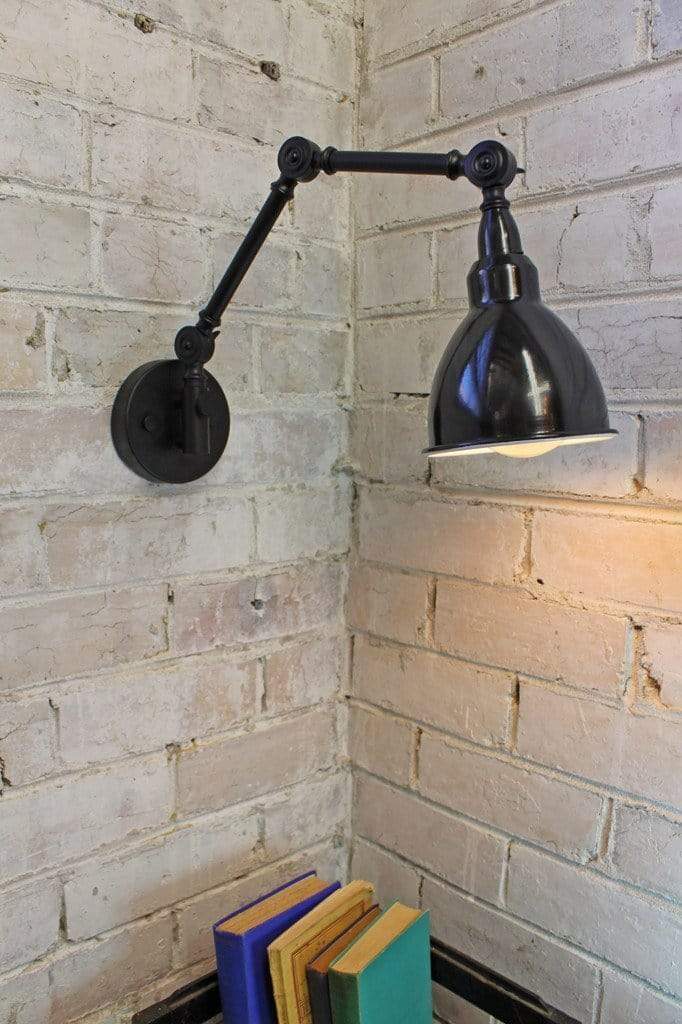 Brasserie Two Arm Swing Wall Lamp - Image 3