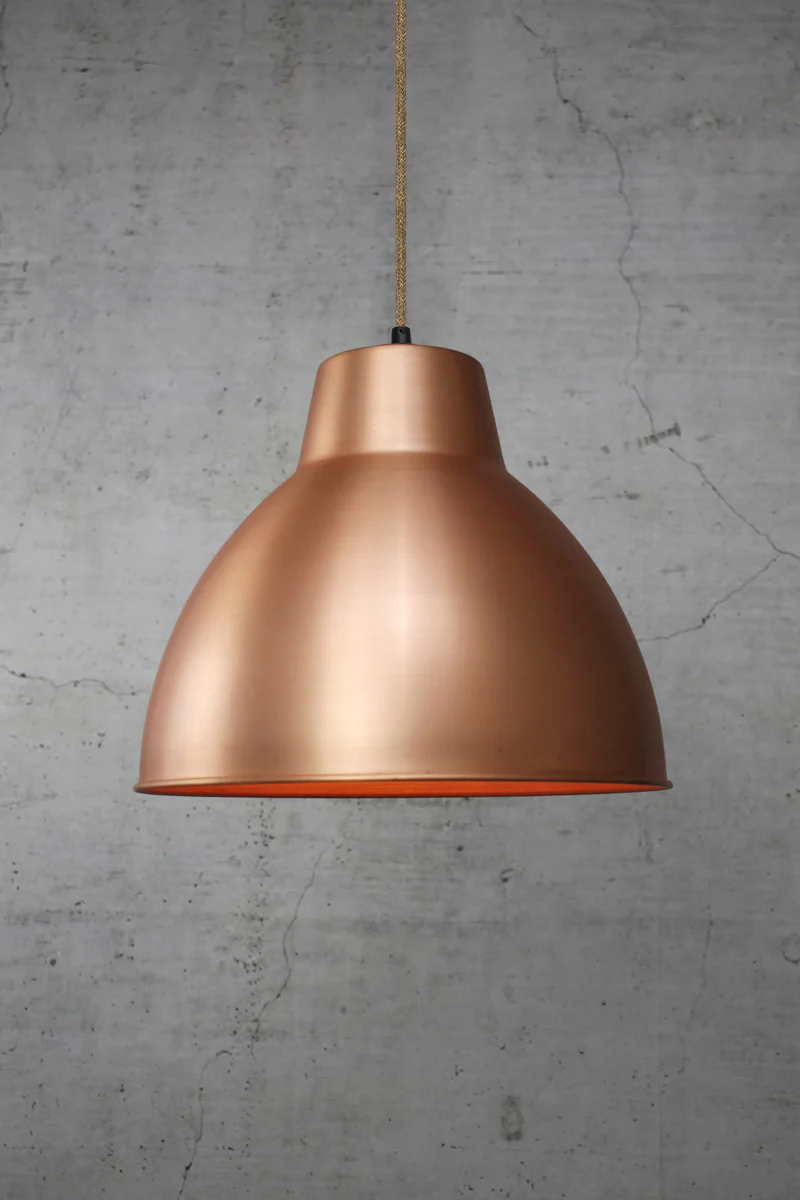 Bright Copper Loft Pendant Light - Image 11