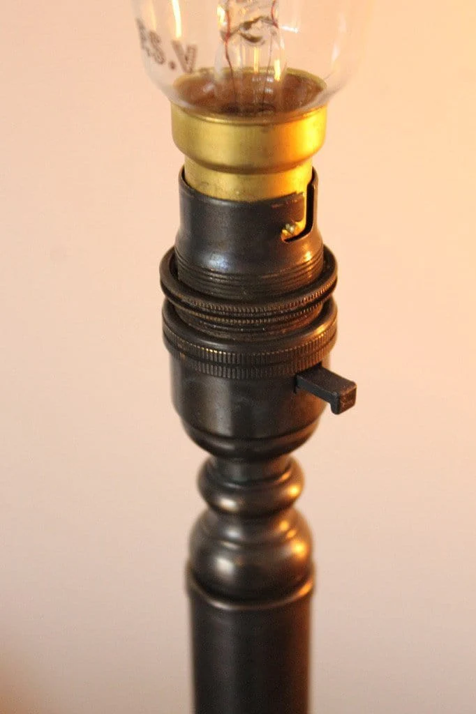 Candlestick Brass Lamp - Image 3