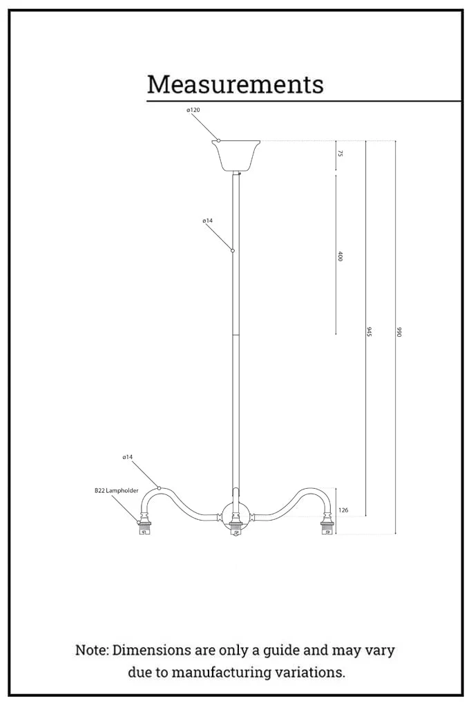 Chelsea Gooseneck Chandelier - Image 17
