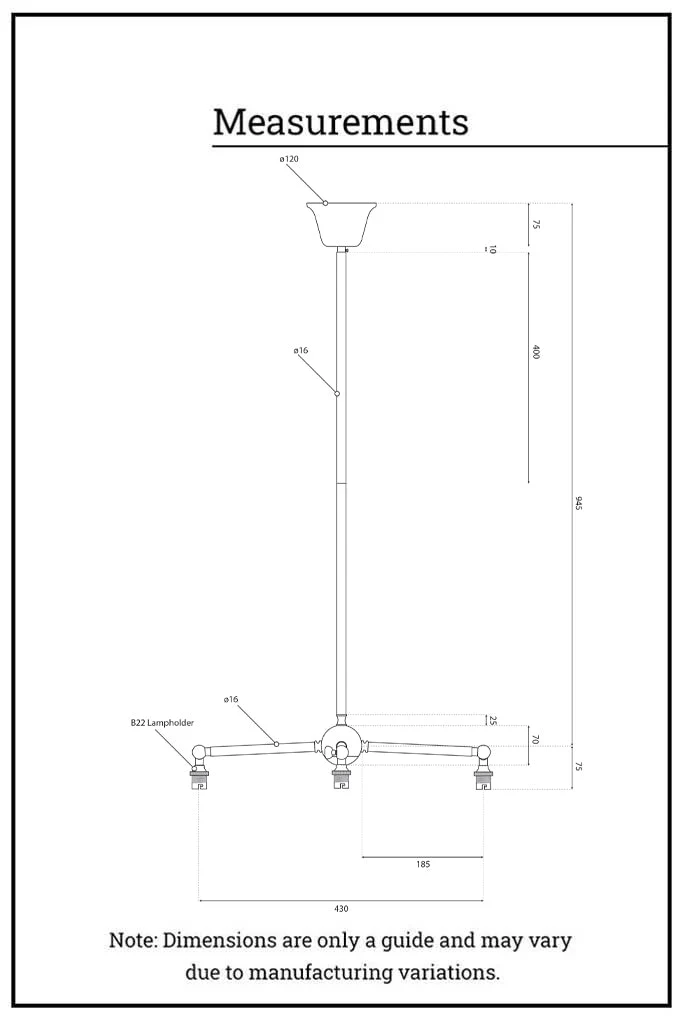 Como Frill Glass Chandelier - Image 11