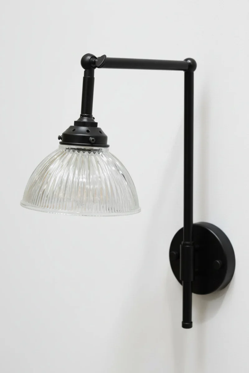 Como Glass Adjustable Swivel Arm Wall Light - Image 5