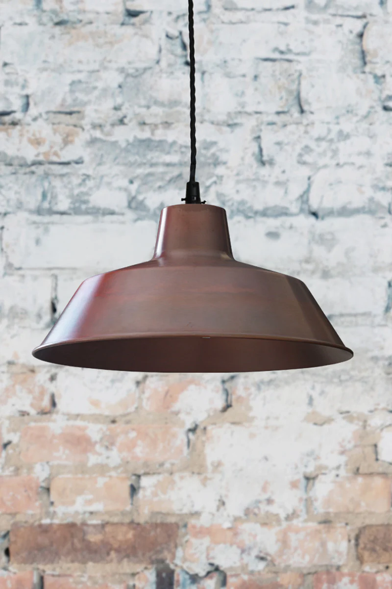 Copper Factory Pendant Light - Image 3