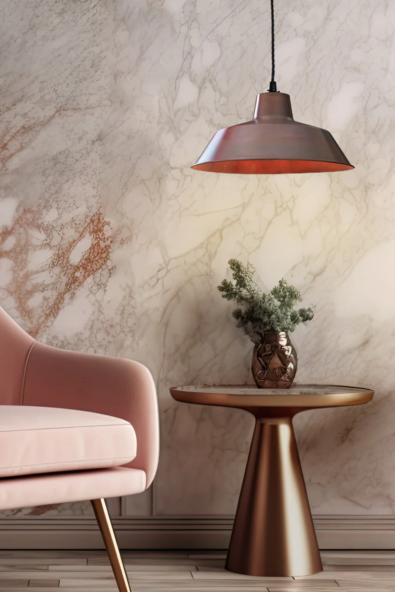 Copper Factory Pendant Light - Image 6