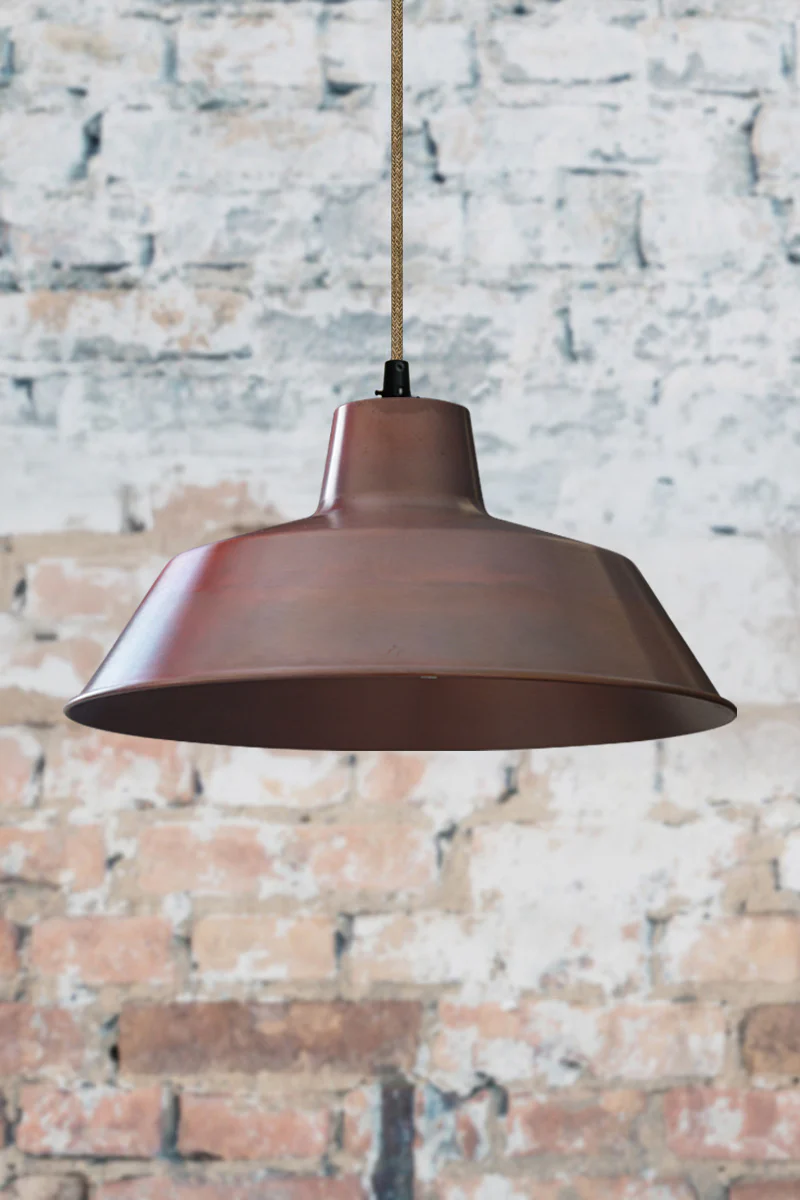 Copper Factory Pendant Light - Image 7