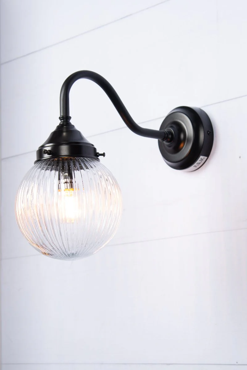 Dakota Reeded Glass Exterior Light - Image 11