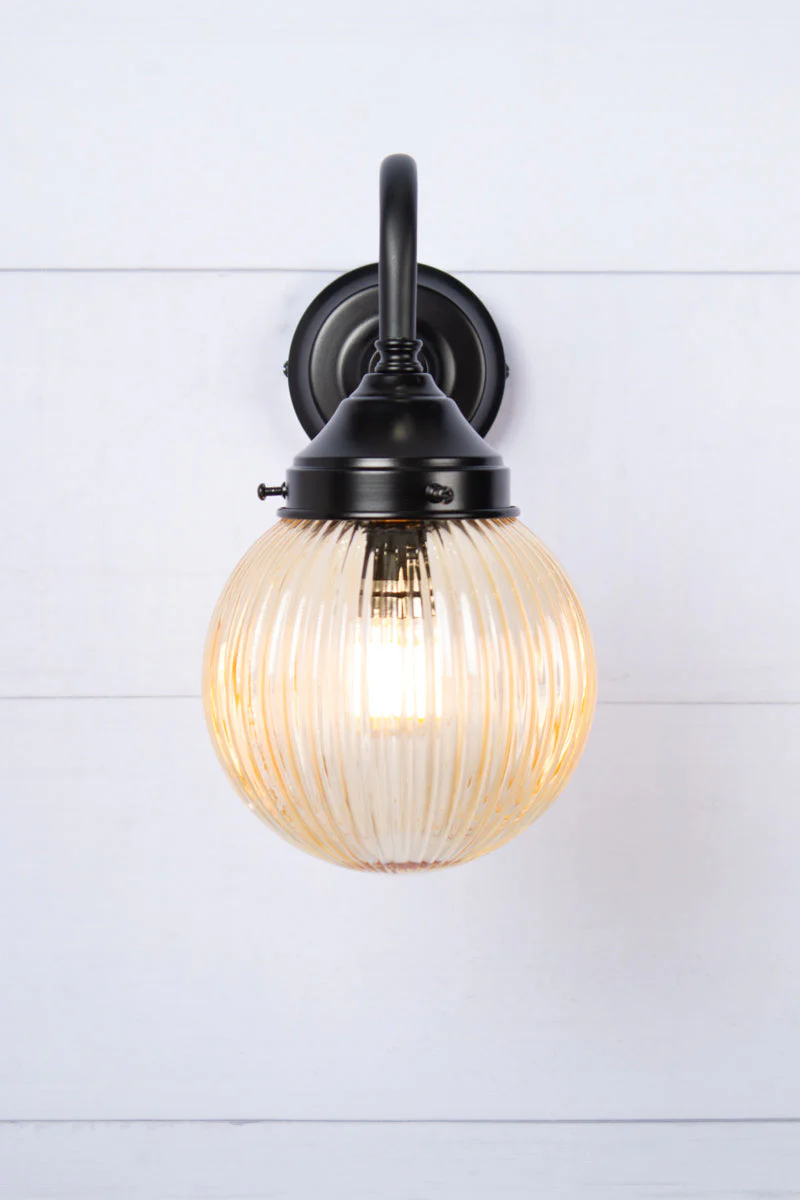 Dakota Reeded Glass Exterior Light - Image 13