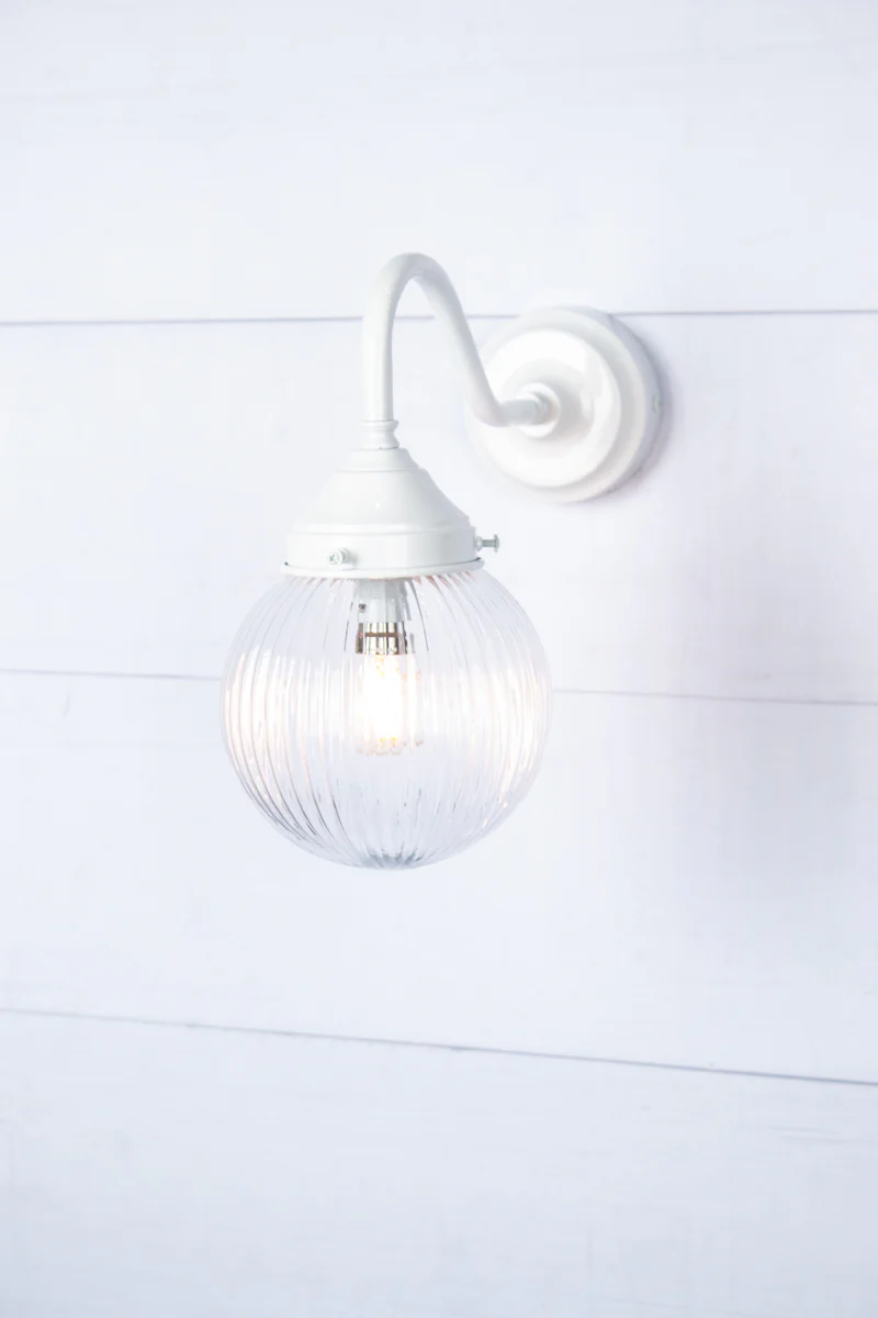 Dakota Reeded Glass Exterior Light - Image 17