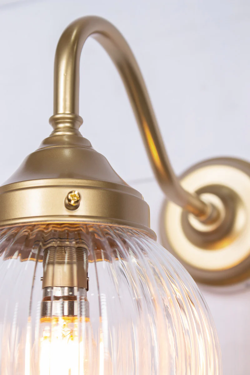Dakota Reeded Glass Exterior Light - Image 4