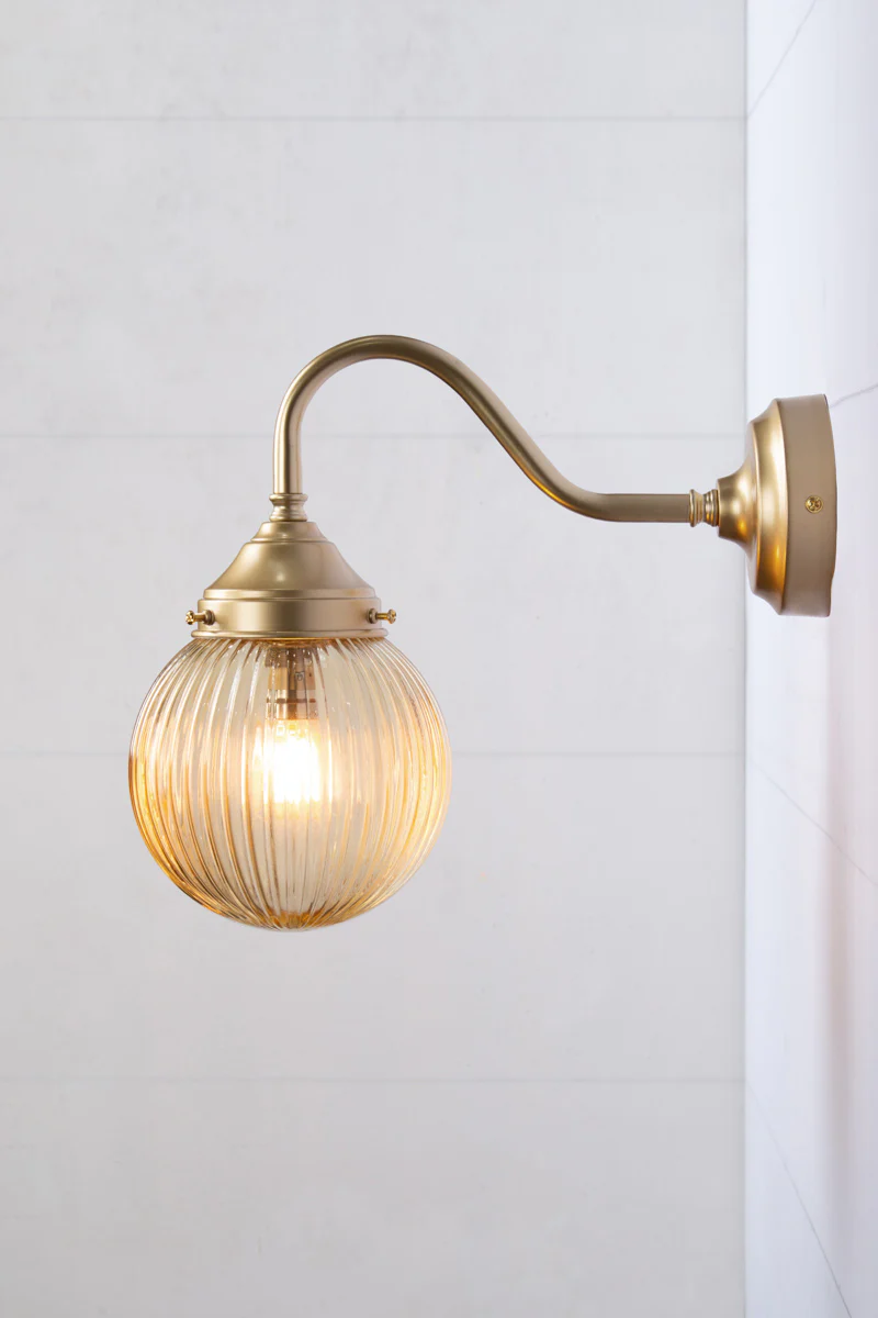 Dakota Reeded Glass Exterior Light - Image 6