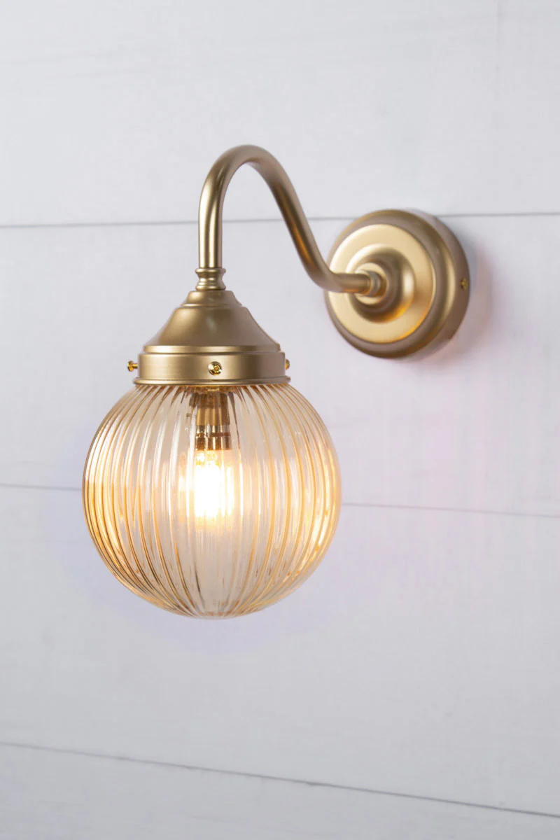 Dakota Reeded Glass Exterior Light - Image 7