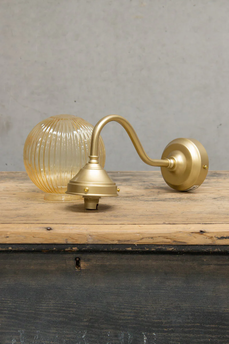 Dakota Reeded Glass Exterior Light - Image 8
