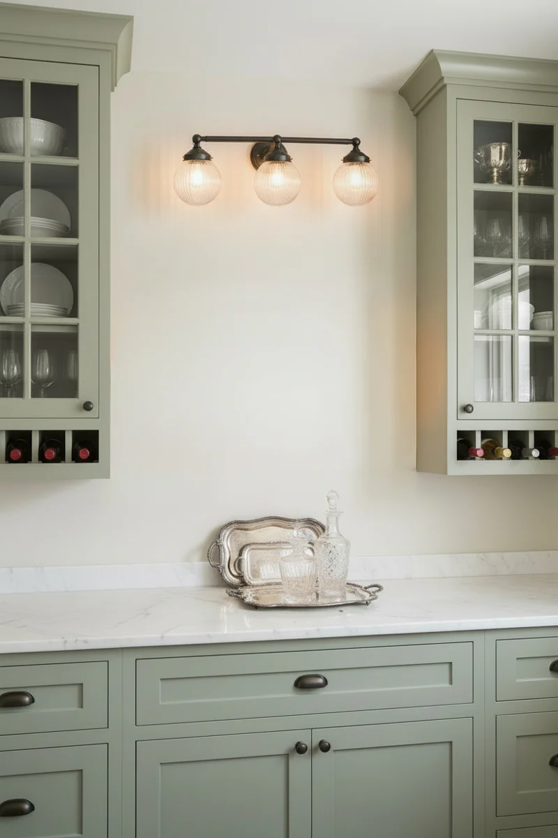 Dakota Reeded Triple Swivel Arm Wall Light - Image 2