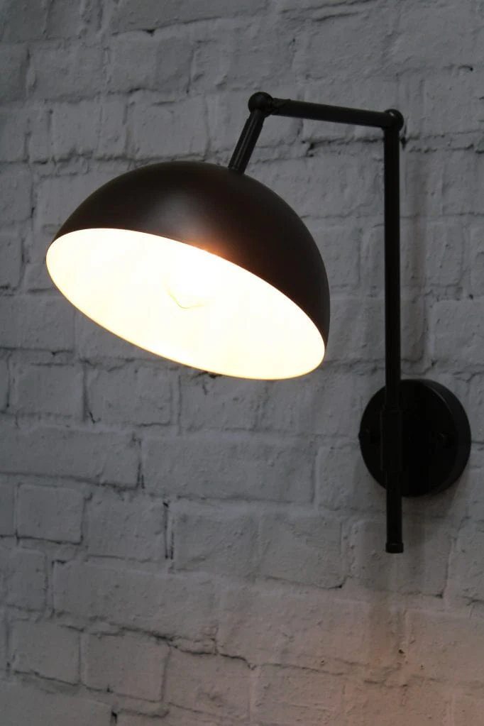 Dome Adjustable Swivel Arm Wall Light - Image 4