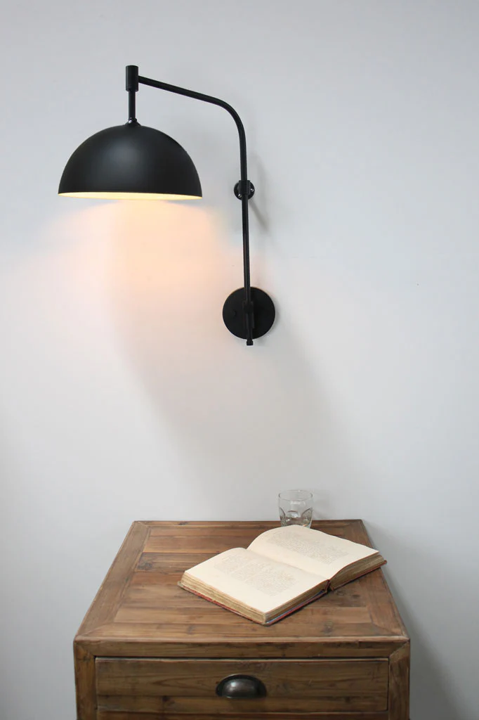Dome Wall Lamp with Wall Plug - Image 3