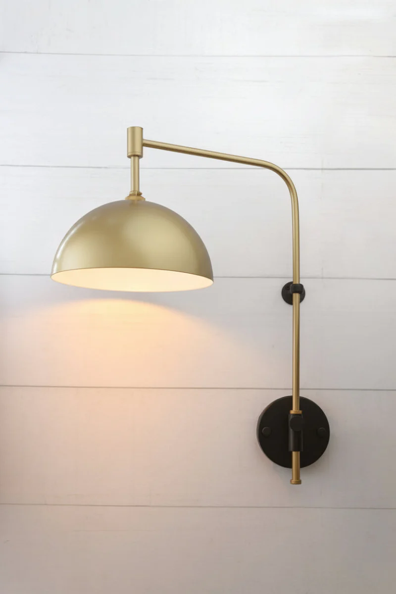 Dome Wall Lamp with Wall Plug - Image 7