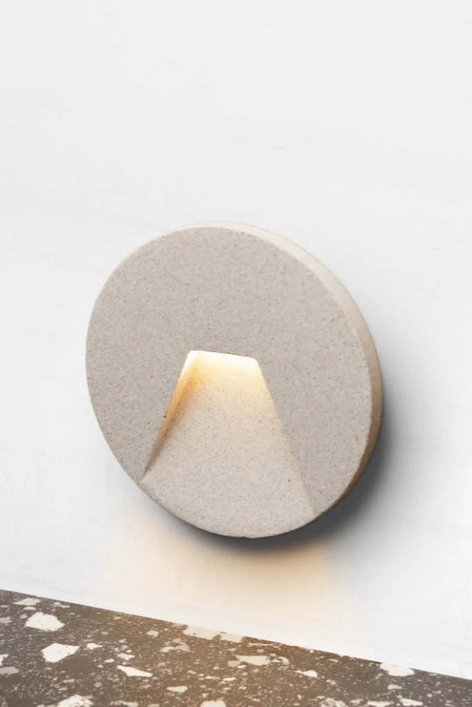 Dover Concrete Exterior LED Step Light - Image 3