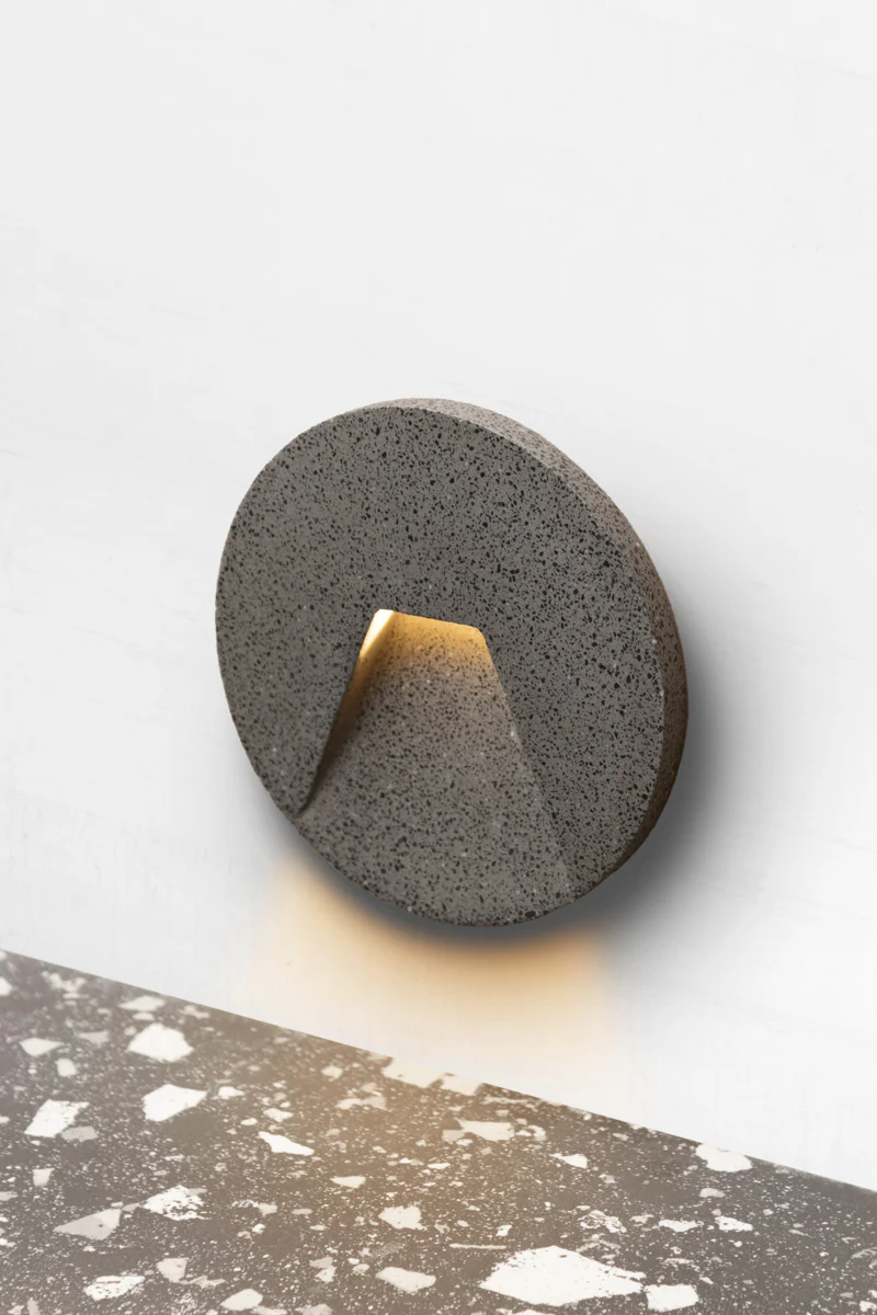 Dover Concrete Exterior LED Step Light - Image 5