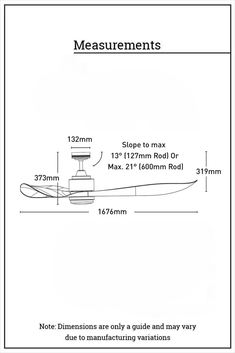 Eagle XL 66" DC Ceiling Fan with LED Light - Image 5