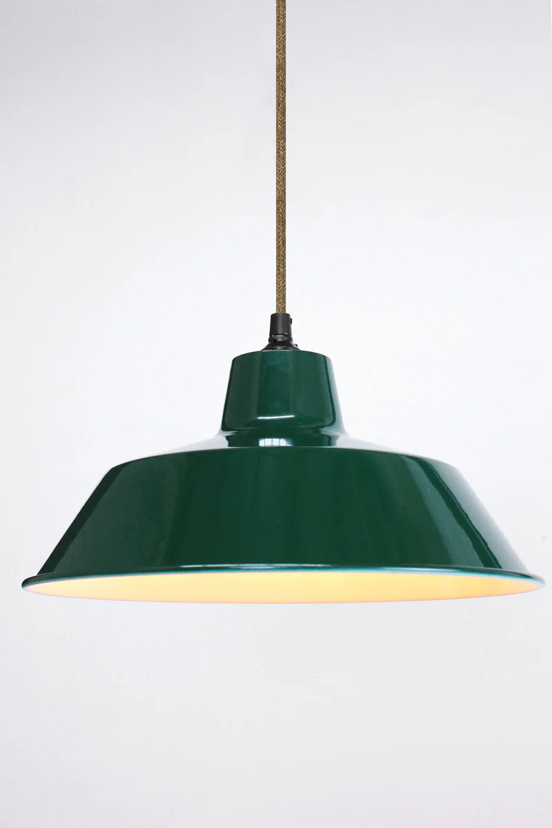 Federation Green Factory Pendant Light - Image 11