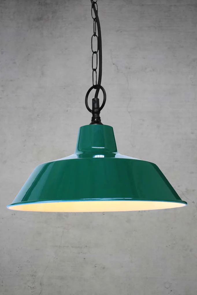 Federation Green Factory Pendant Light - Image 4