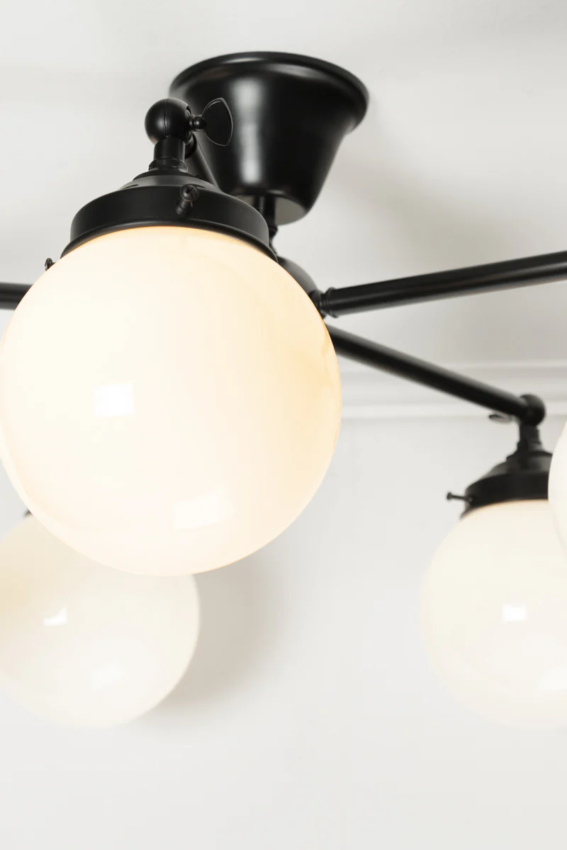 Glass Ball Multi Arm Ceiling Light - Image 8