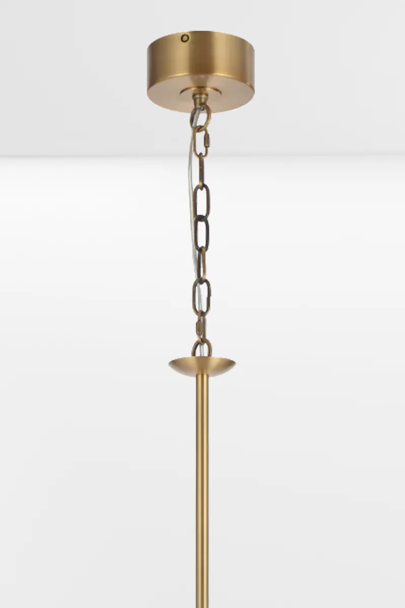 Grenville Fabric Shade Chandelier - Image 6