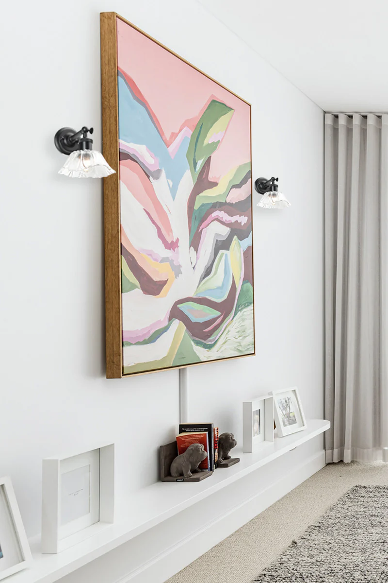 Honfleur Glass Swivel Arm Wall Light - Image 2