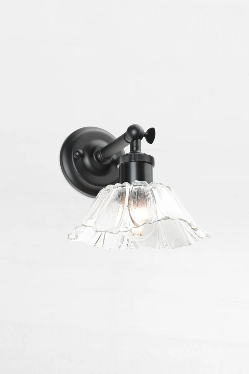 Honfleur Glass Swivel Arm Wall Light - Image 4