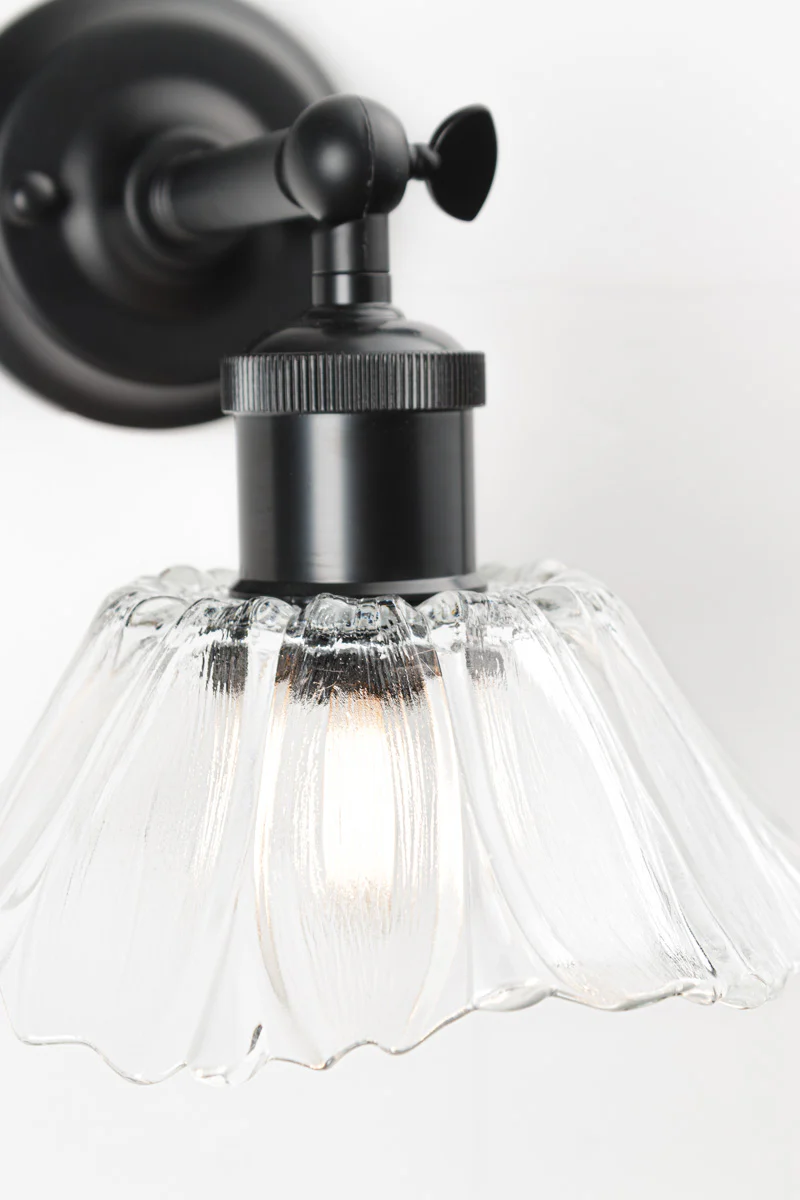 Honfleur Glass Swivel Arm Wall Light - Image 6