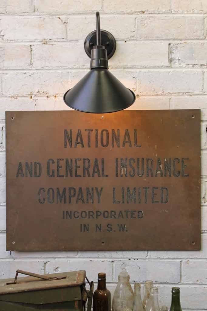 Industrial Sign Wall Light - Image 5