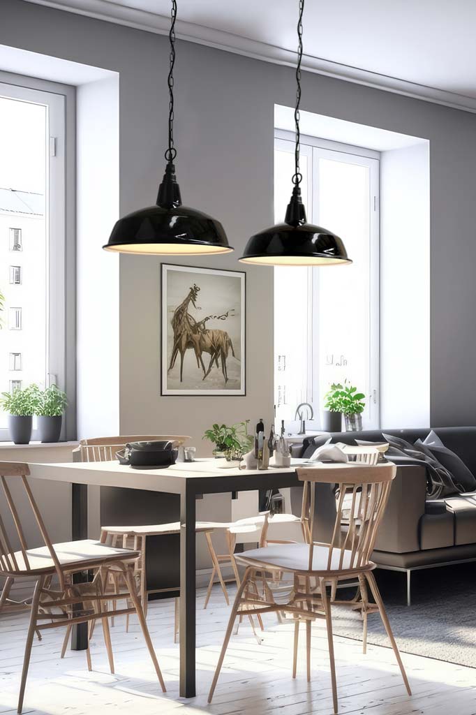 Industrial Warehouse Chain Pendant Light - Image 2