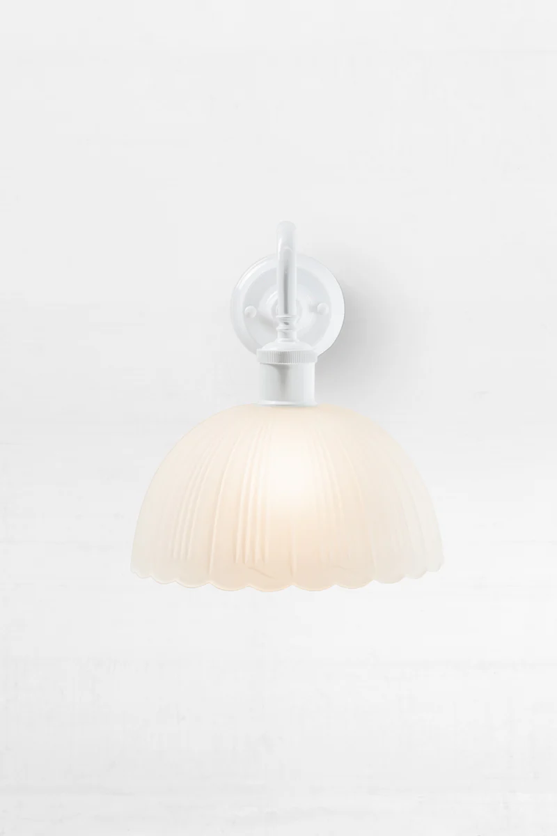 Jolimont Glass Gooseneck Wall Light - Image 6