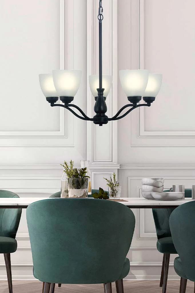 Kensington Glass Chandelier - Image 2