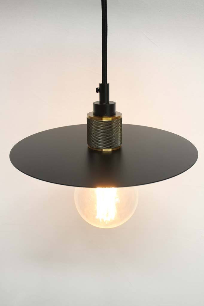 Knurled Disc Pendant Light - Image 18