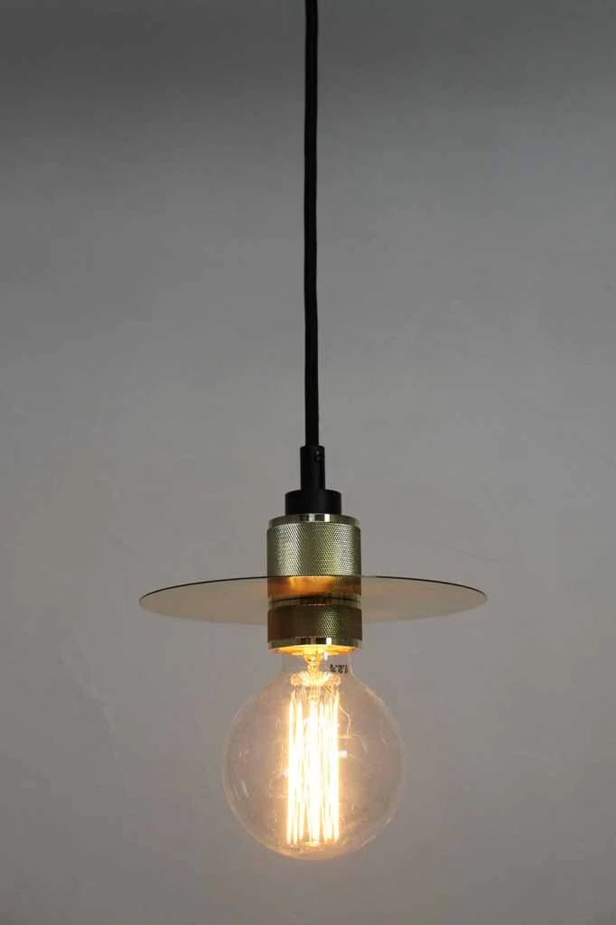 Knurled Disc Pendant Light - Image 3