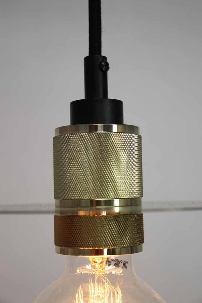 Knurled Disc Pendant Light - Image 5