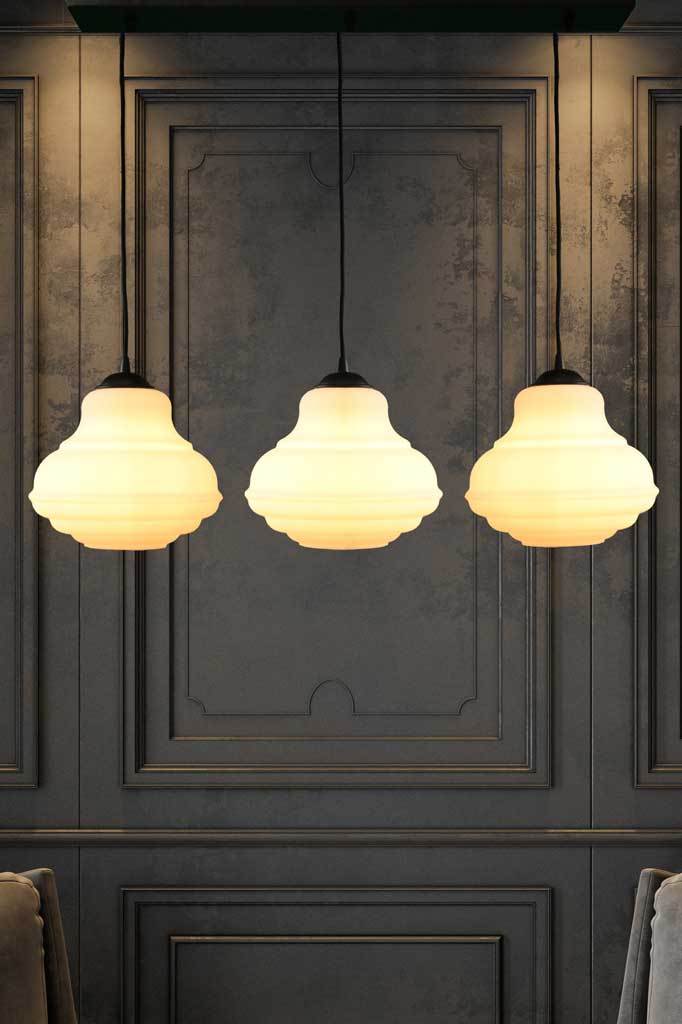 Landmark Glass Pendant Light - Image 9