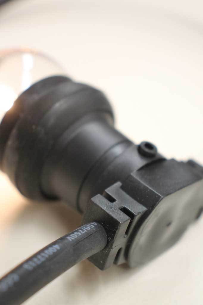 Low Voltage Commercial Festoon String Lights - Round Cable - Image 11