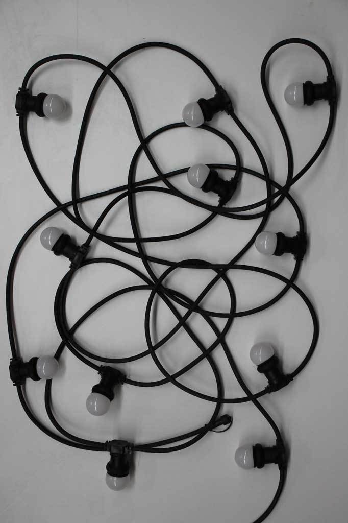 Low Voltage Commercial Festoon String Lights - Round Cable - Image 17