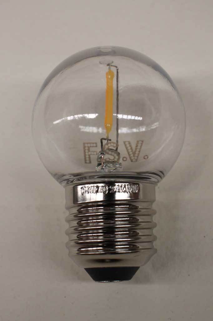 Low Voltage Commercial Festoon String Lights - Round Cable - Image 8