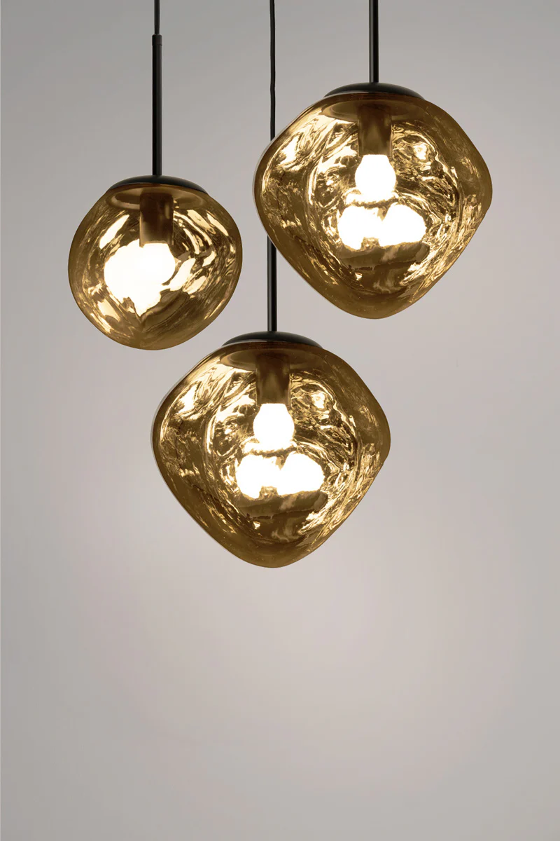 Northern Orb Glass Chandelier